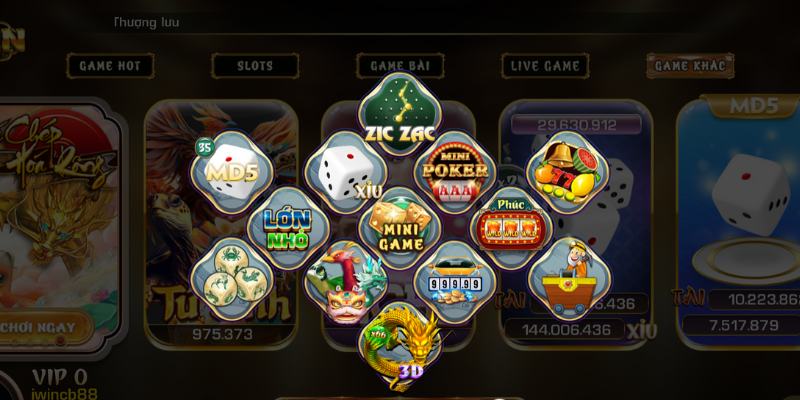 Các sản phẩm mini game tại đây luôn là lựa chọn hàng đầu của các bet thủ